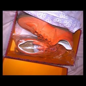 Tory Burch Suede Sneakers